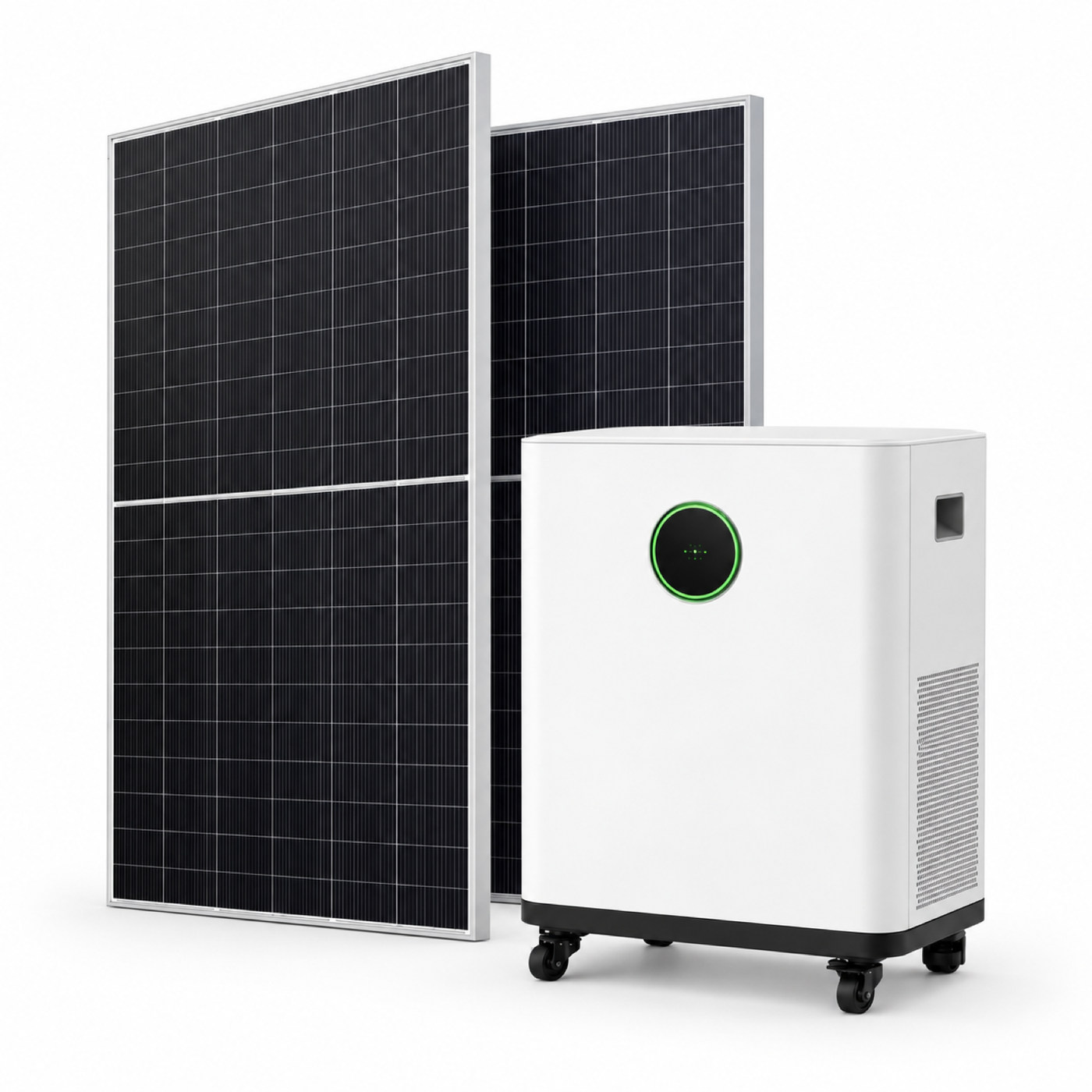 Composición ilustrativa de ESS integrado · clase 5 kWh