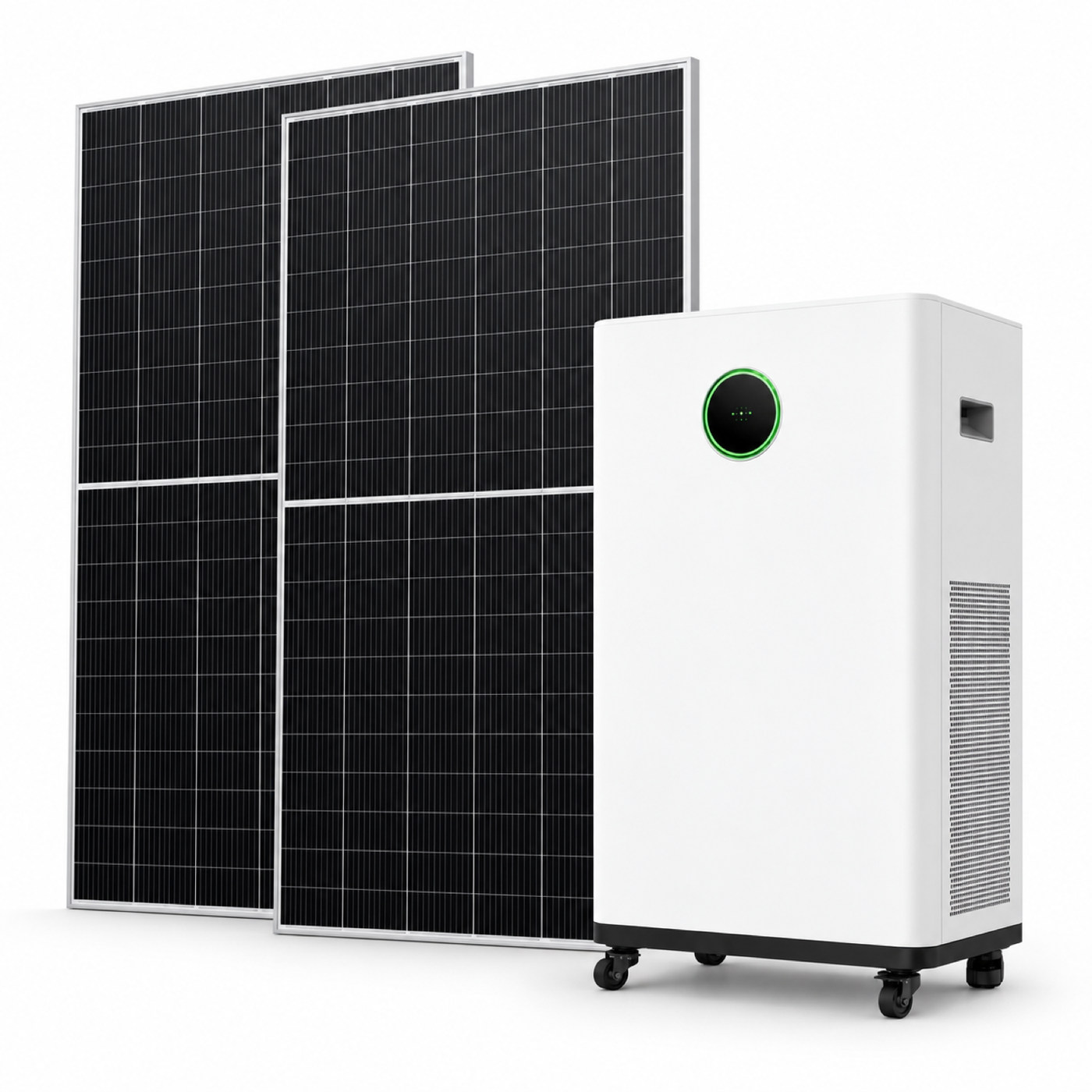 Composición ilustrativa de ESS integrado · clase 16 kWh