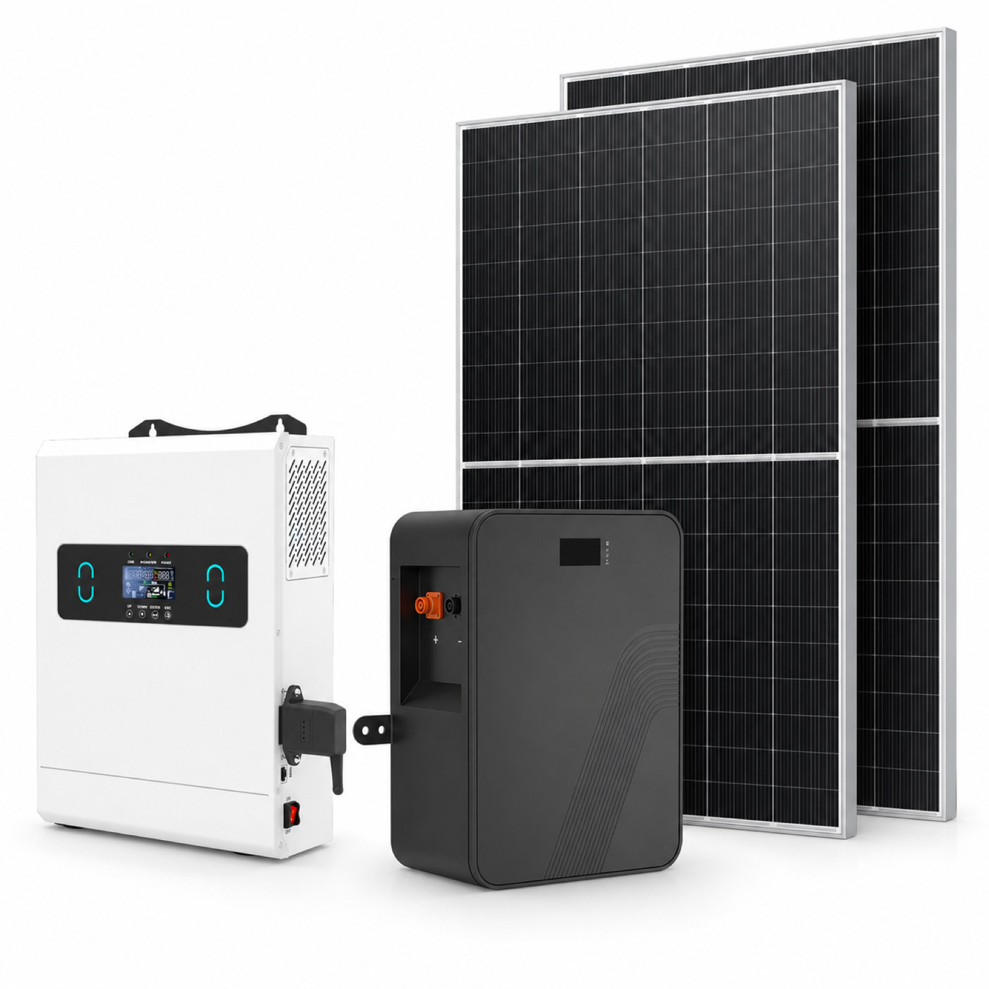 Composición ilustrativa de Batería DC 24 V · clase 2,56 kWh