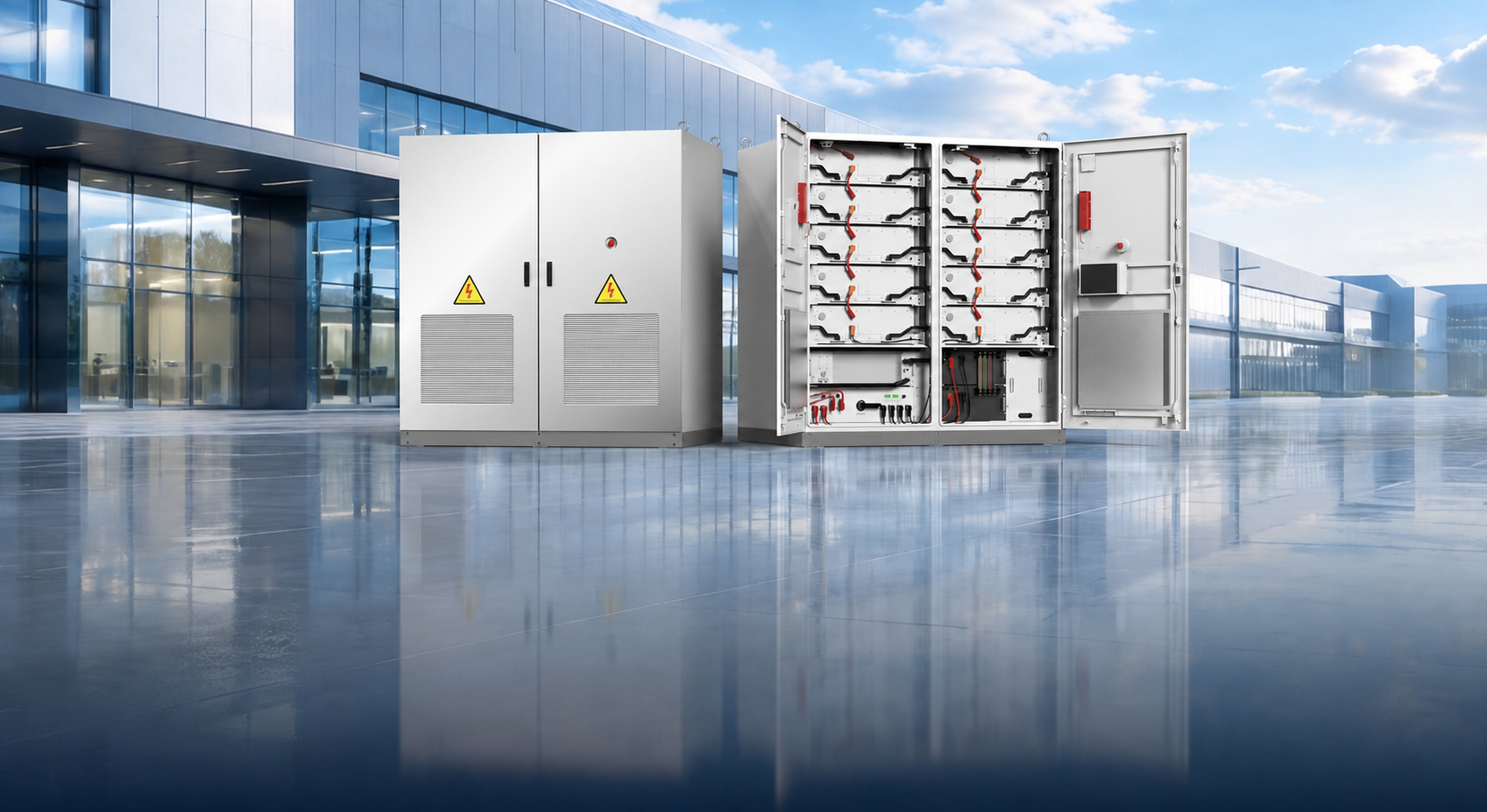 Sistema industrial de almacenamiento de energía con refrigeración líquida de 250kW 522kWh
