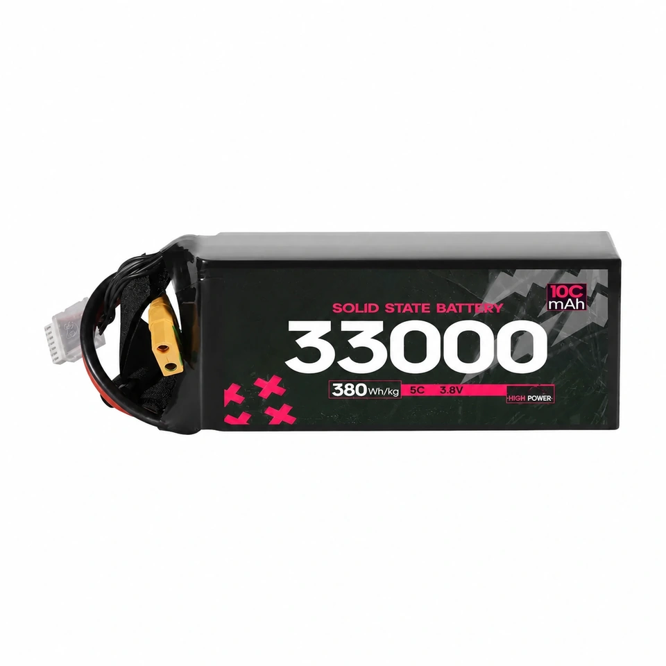 Batería para UAV de 33000mAh 5C, clase 380Wh por kilogramo